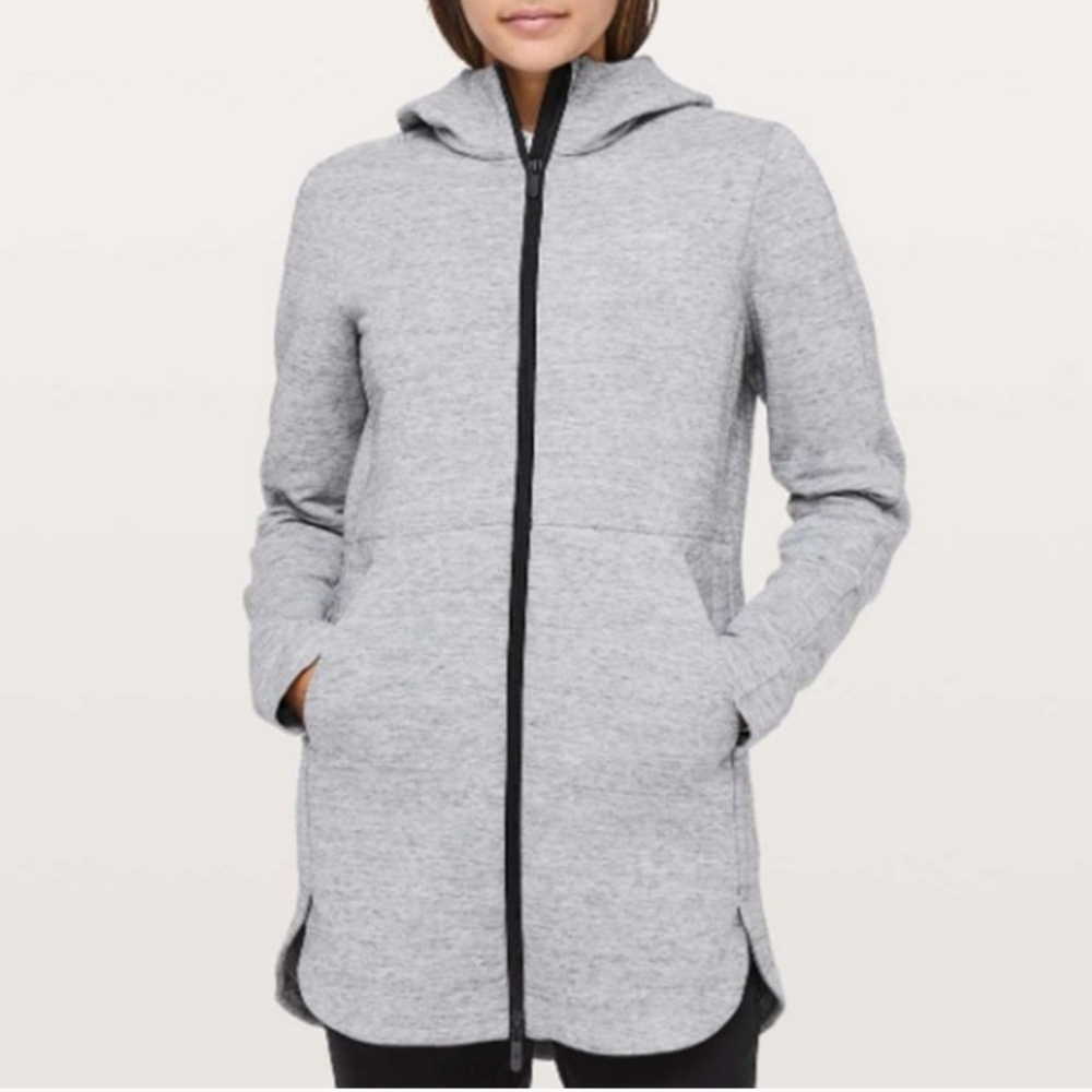 Lululemon "Going Places" Jacket Size 2 Womens Gray